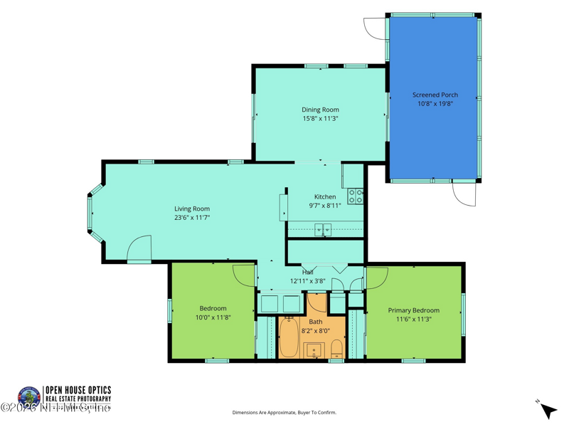 2 bedroom Single Family Residence at 175 Phoenetia Drive, St Augustine Shores, St. Augustine — photo 2