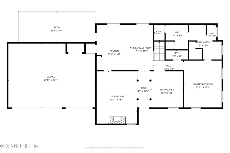 5 bedroom Single Family Residence at 3079 Merrill Boulevard, Jax Beach Heights, Jacksonville Beach — photo 4