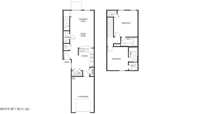 2 bedroom Townhouse at 874 Capitol Parkway, Capitol Park, Jacksonville — photo 2