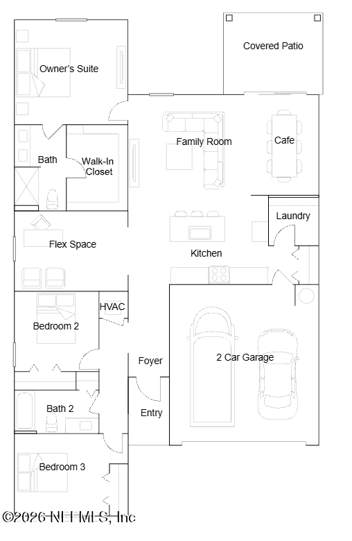 3 bedroom Single Family Residence at 5864 Lagoon Cruise Way, Diamond Springs, Jacksonville — photo 3