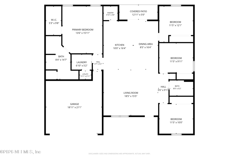4 bedroom Single Family Residence at 4940 Bamboo Street, Jacksonville South, Middleburg — photo 2