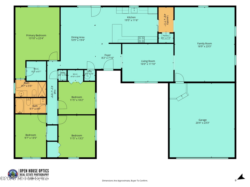 4 bedroom Single Family Residence at 1923 Biggers Road, Hogan Farms, Jacksonville — photo 2