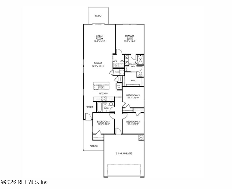 4 bedroom Single Family Residence at 10688 Lishwood Way, Kings Preserve, Jacksonville — photo 2