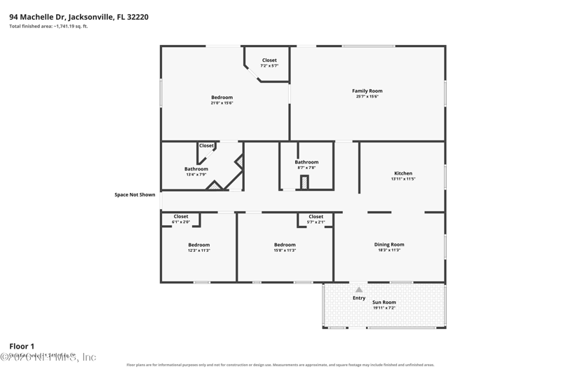 3 bedroom Single Family Residence at 94 Machelle Drive, Marietta, Jacksonville — photo 2