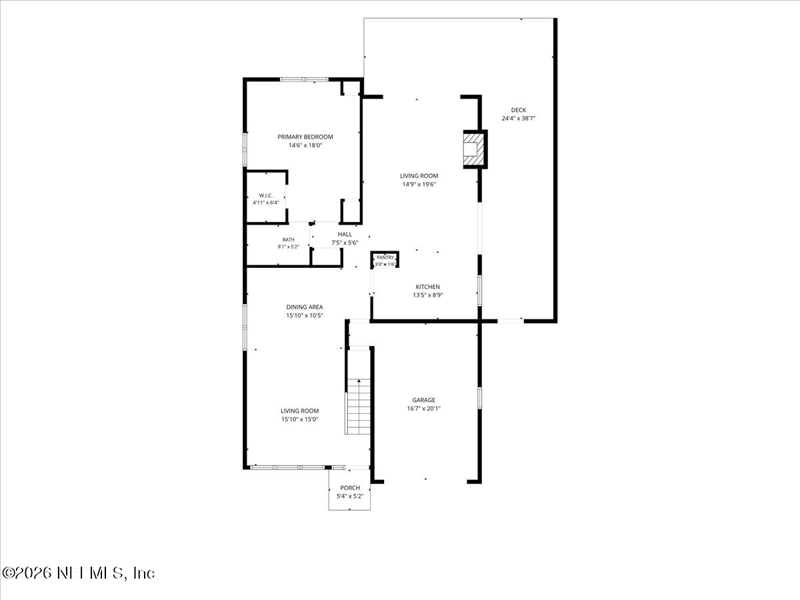3 bedroom Single Family Residence at 2608 Madrid Street, Atlantic Shores, Jacksonville Beach — photo 3