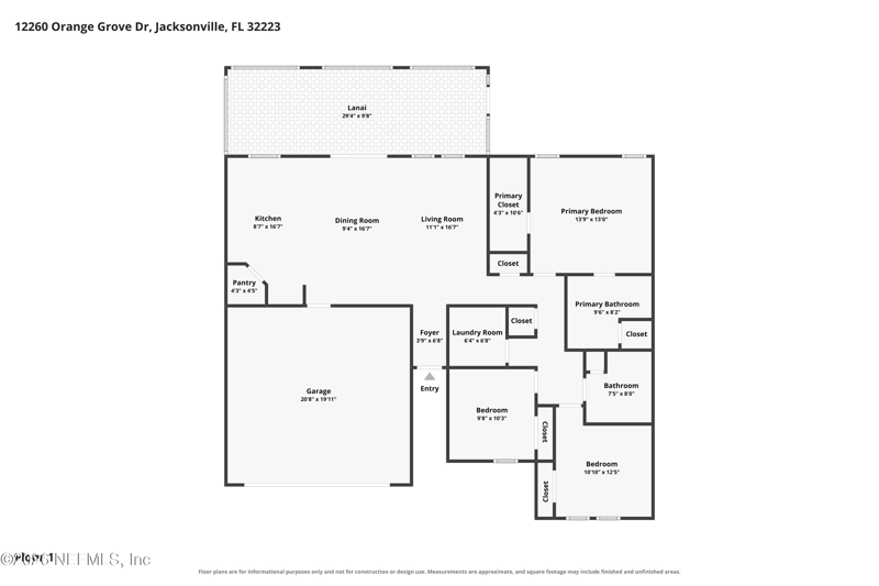 3 bedroom Single Family Residence at 12260 Orange Grove Drive, Oakwood Manor, Jacksonville — photo 2