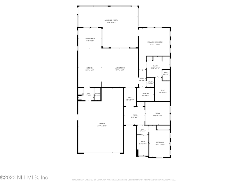 2 bedroom Single Family Residence at 206 Pinellas Way, Watersong At Rivertown, St. Johns — photo 2