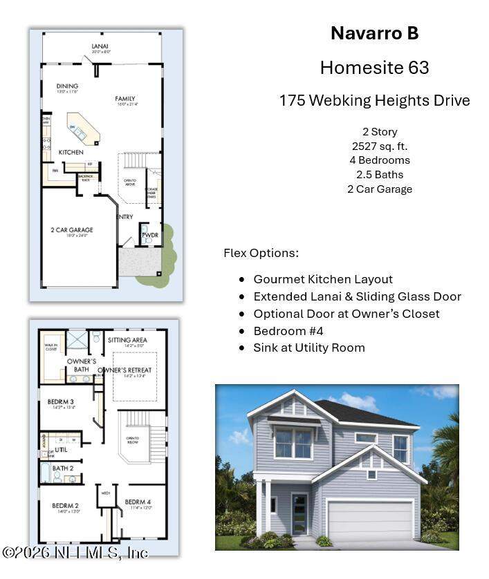 4 bedroom Single Family Residence at 175 Webking Heights Drive, Evergreen Island at Silverleaf, St. Augustine — photo 2