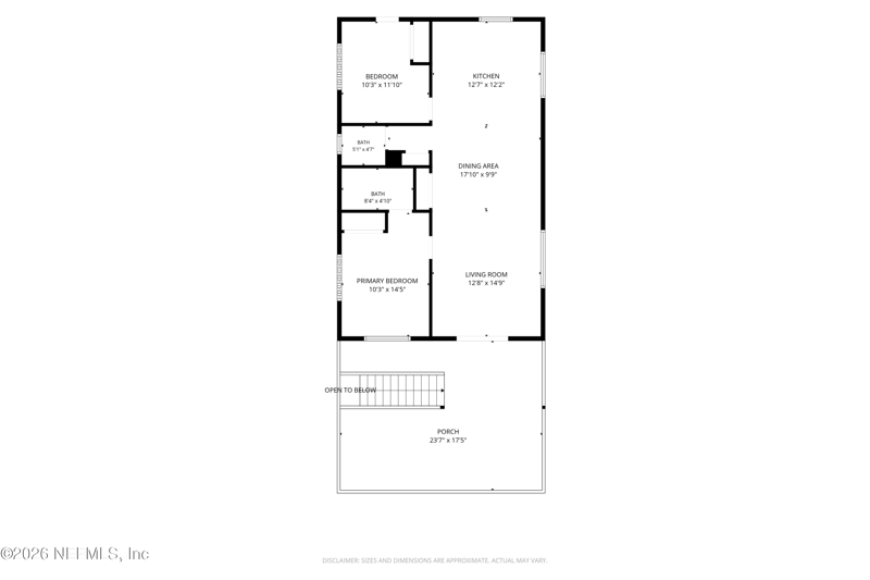 2 bedroom Single Family Residence at 7137 Middleton Avenue, Taylor & Stayton, St. Augustine — photo 4