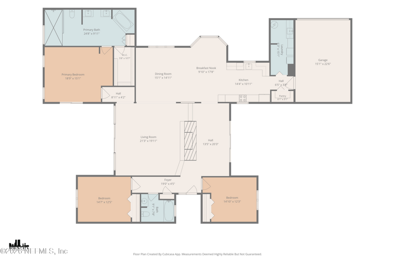 3 bedroom Single Family Residence at 1904 N Sherry Drive, Selva Marina, Atlantic Beach — photo 2