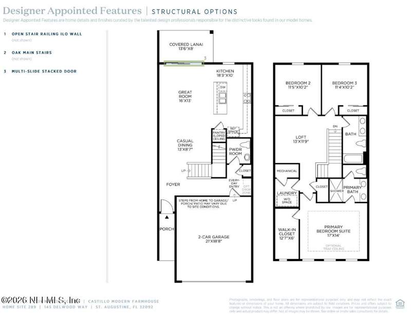 3 bedroom Townhouse at 145 Delwood Way, Silverleaf, St. Augustine — photo 2