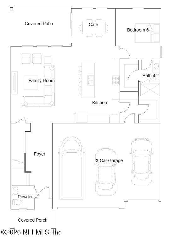 5 bedroom Single Family Residence at 2613 Field Daisy Lane, Granary Park Phase 1, Green Cove Springs — photo 2