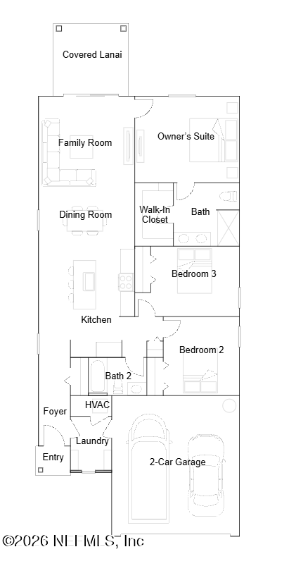 3 bedroom Single Family Residence at 6348 Firebush Road, Villages Of Westport, Jacksonville — photo 3