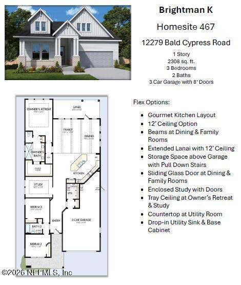 3 bedroom Single Family Residence at 12279 Bald Cypress Road, Seven Pines, Jacksonville — photo 2