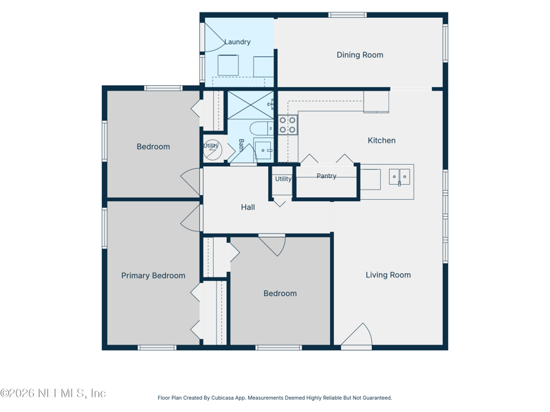 3 bedroom Single Family Residence at 5202 Birkenhead Road, Lakeshore, Jacksonville — photo 3