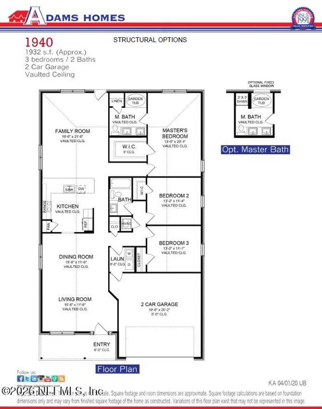 3314 MEADOW RIDGE Place, new construction home in Green Cove Springs