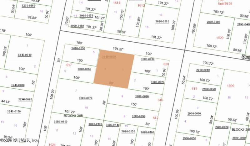 Unimproved Land at 1615 Dunham Street, Palatka Sears, Palatka — photo 2