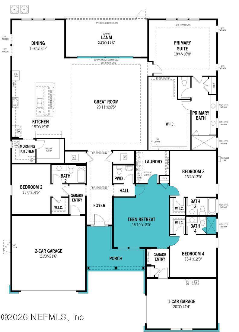 4 bedroom Single Family Residence at 70 Wagonbrook Way, Rivertown Springs, St. Johns — photo 2
