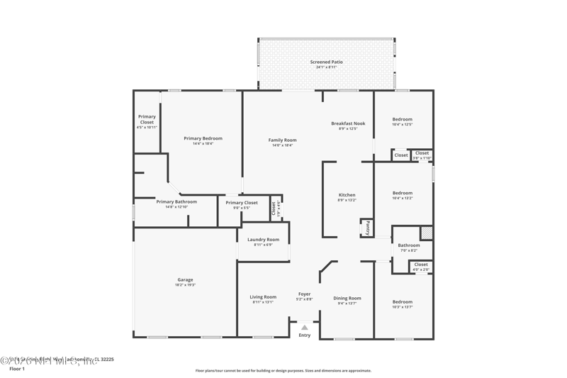4 bedroom Single Family Residence at 1376 Soaring Flight Way, Ashley Woods, Jacksonville — photo 2