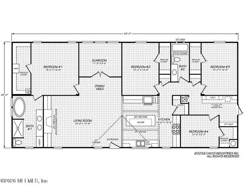 4 bedroom Mobile Home at 7457 Bienville Avenue, Keystone, Keystone Heights — photo 2