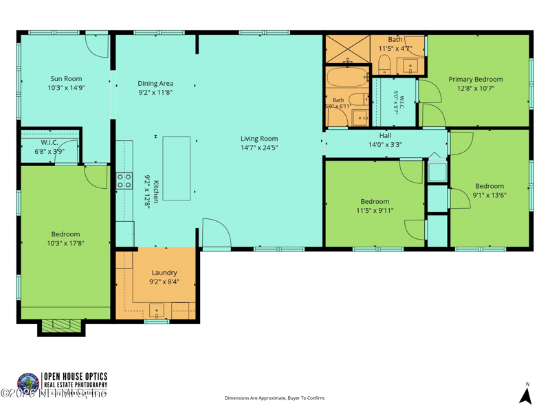 4 bedroom Single Family Residence at 6851 Biddy Lane, Cedar Hill Estates, Jacksonville — photo 4