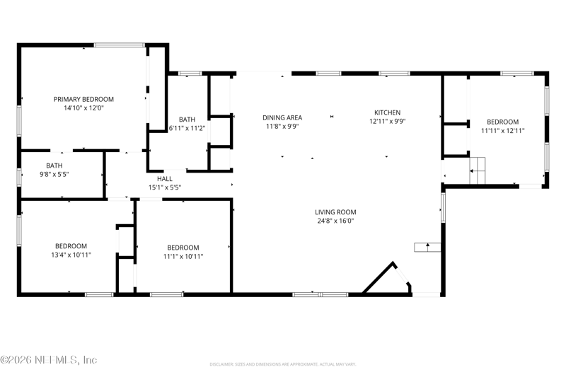 3 bedroom Single Family Residence at 706 Estates Cove Road, Ravine Estates, Jacksonville — photo 2