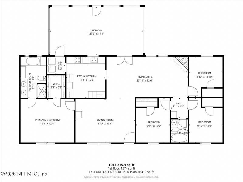 4 bedroom Manufactured Home at 1776 Tustenuggee Court, Countryside Acres, Bryceville — photo 4