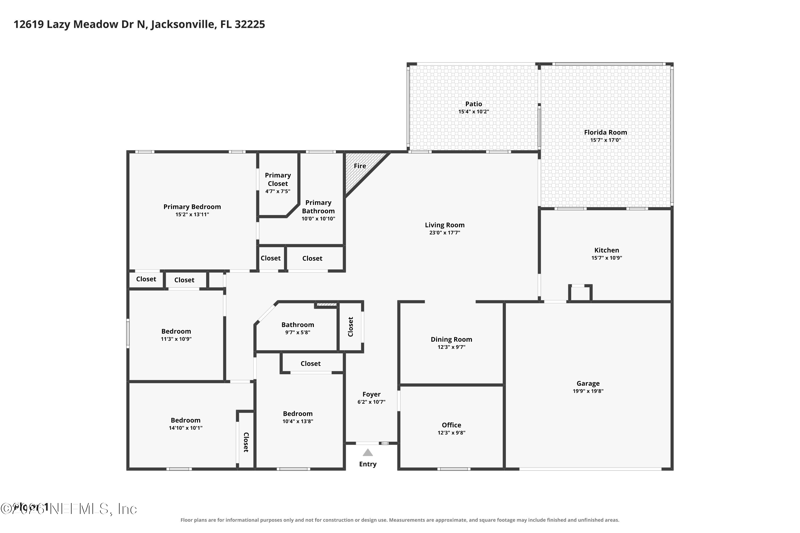 4 bedroom Single Family Residence at 12619 Lazy Meadow Drive, Hickory Creek, Jacksonville — photo 2