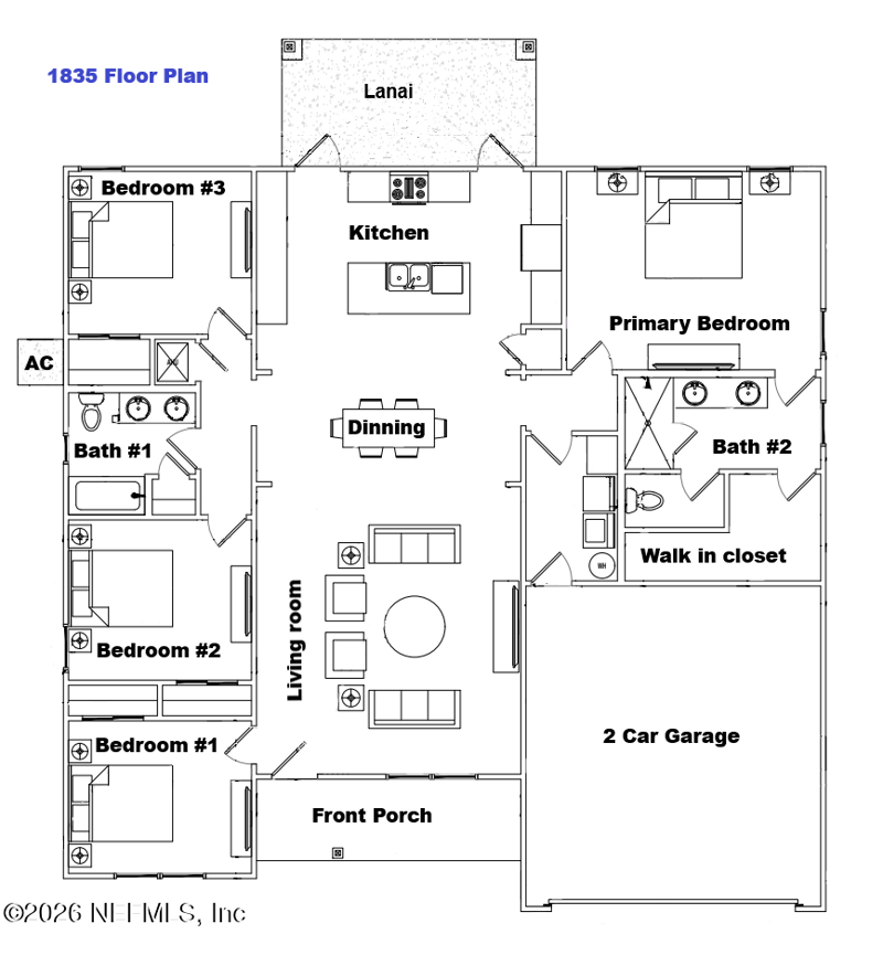 4 bedroom Single Family Residence at 434 SE 72nd Street, Crystal Lake Homesites, Starke — photo 2