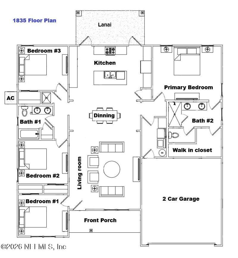 4 bedroom Single Family Residence at 434 SE 72nd Street, Crystal Lake Homesites, Starke — photo 3