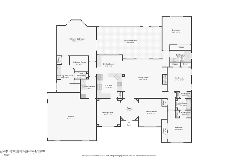 4 bedroom Single Family Residence at 1900 Fox Glove Lane, Pace Island, Fleming Island — photo 2