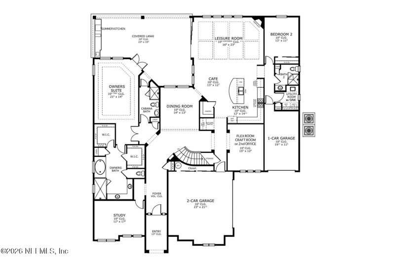 5 bedroom Single Family Residence at 308 S Danbury Road, Magnolia Preserve, St. Johns — photo 2