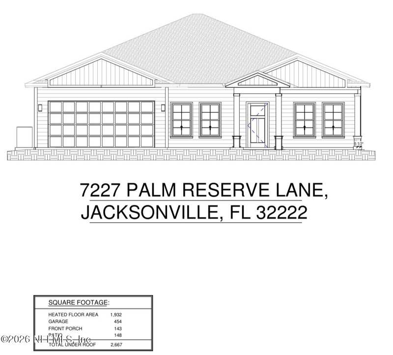 4 bedroom Single Family Residence at 7161 Palm Reserve Lane, Windsor Estates, Jacksonville — photo 1