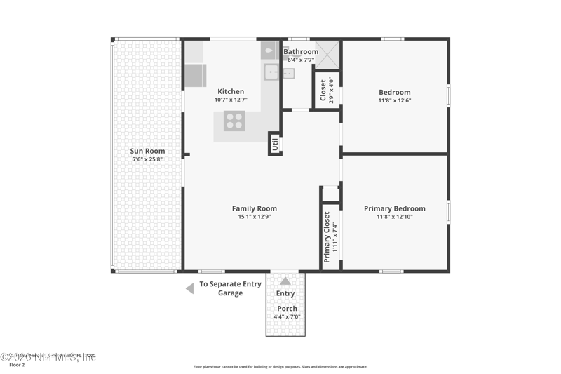 2 bedroom Single Family Residence at 719 Cherokee Street, Riverside, Jacksonville — photo 2