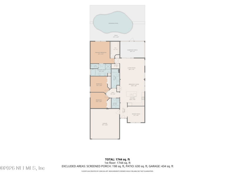 3 bedroom Single Family Residence at 10399 Pavnes Creek Drive, Longleaf, Jacksonville — photo 3