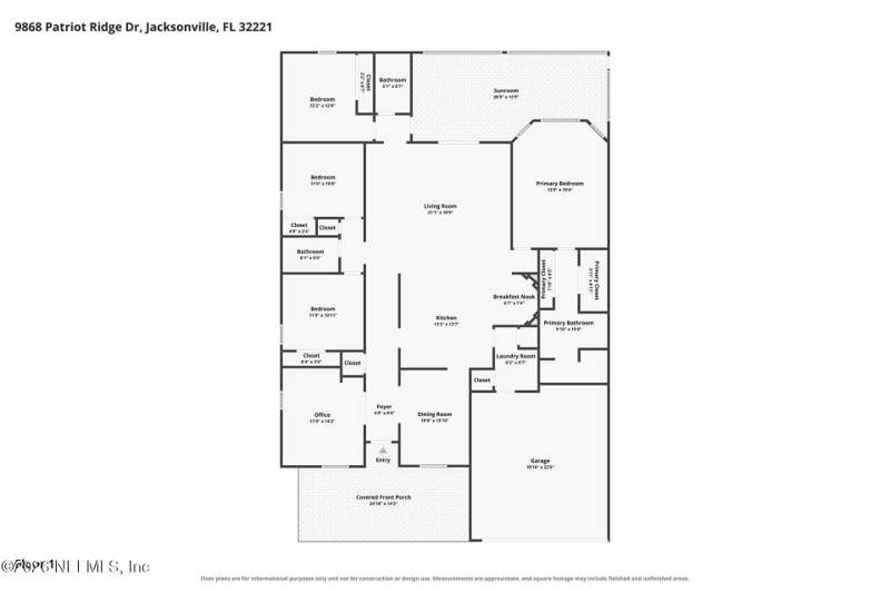 4 bedroom Single Family Residence at 9868 Patriot Ridge Drive, Patriot Ridge, Jacksonville — photo 3