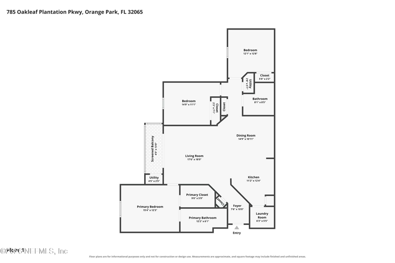 3 bedroom Condominium at 785 Oakleaf Plantation Parkway #1133, The Preserve At Oakleaf Plantation, Orange Park — photo 2