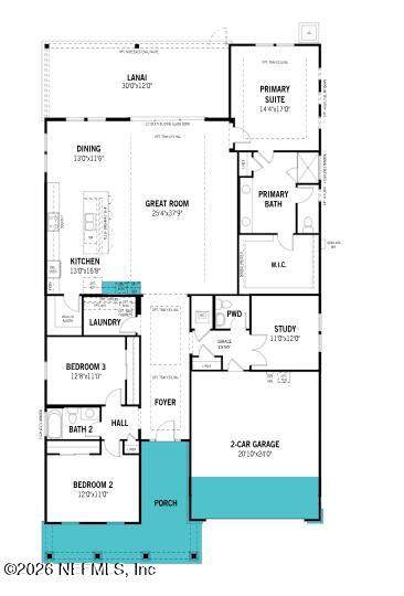 3 bedroom Single Family Residence at 70 Mission Drive, Watersong At Rivertown, St. Johns — photo 2