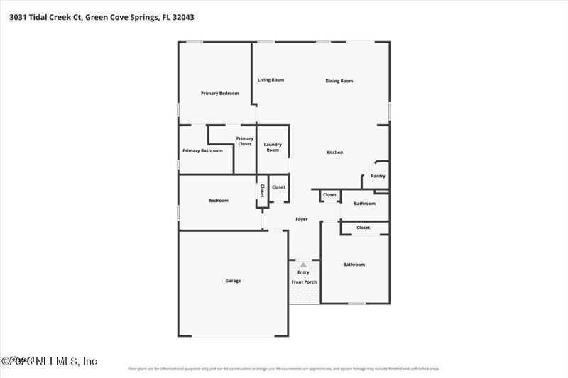3 bedroom Single Family Residence at 3031 Tidal Creek Court, Cross Creek, Green Cove Springs — photo 2