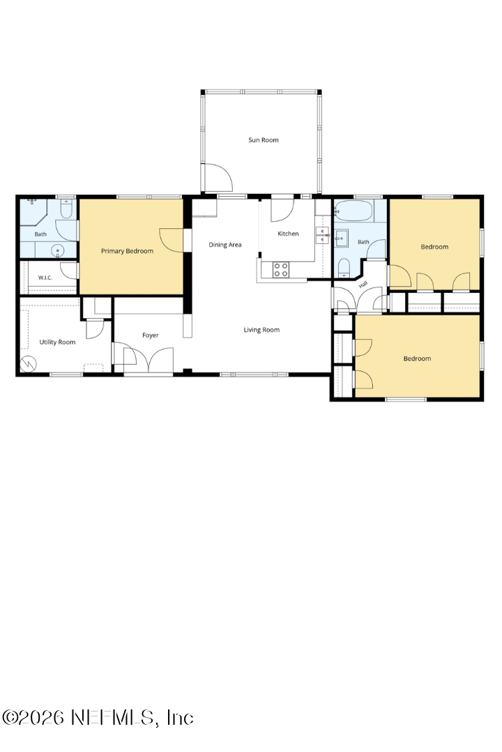 3 bedroom Single Family Residence at 517 Glynlea Road, Glynlea Park, Jacksonville — photo 3