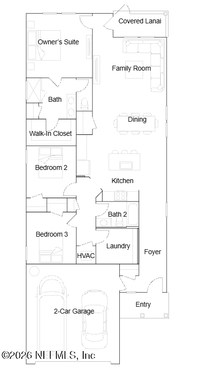 3 bedroom Single Family Residence at 43 Higgins Loop, Silver Meadows, St. Augustine — photo 2