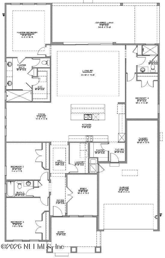 4 bedroom Single Family Residence at 5903 Canopy Row Street, Seven Pines, Jacksonville — photo 2