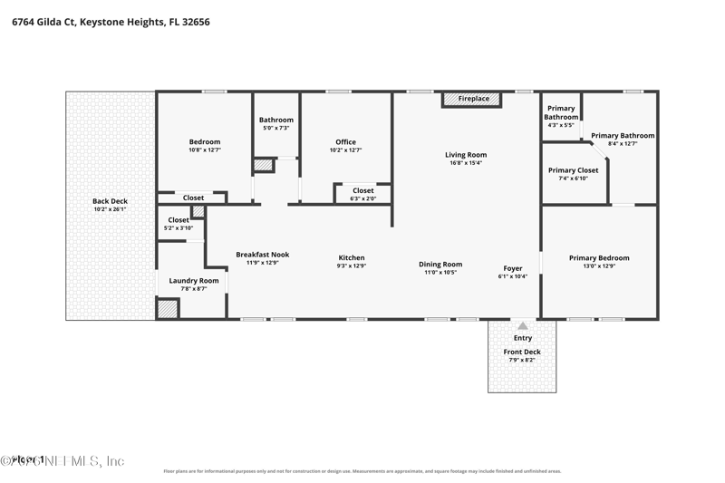 3 bedroom Manufactured Home at 6764 Gilda Court, Oak Ridge Woodlands, Keystone Heights — photo 3