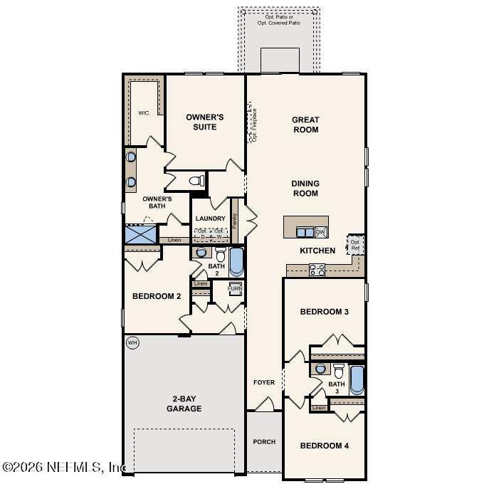 4 bedroom Single Family Residence at 14604 Macadamia Lane, Landings at Pecan Park, Jacksonville — photo 5