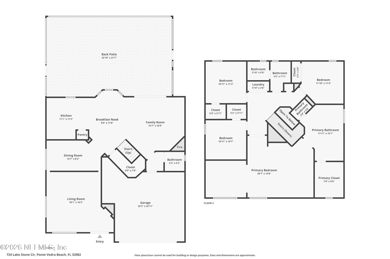 4 bedroom Single Family Residence at 724 Lake Stone Circle, Sawmill Lakes, Ponte Vedra Beach — photo 2