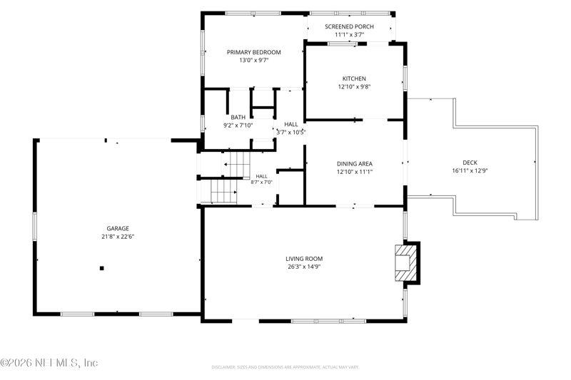 4 bedroom Single Family Residence at 1305 Pinetree Road, Colonial Manor, Jacksonville — photo 2