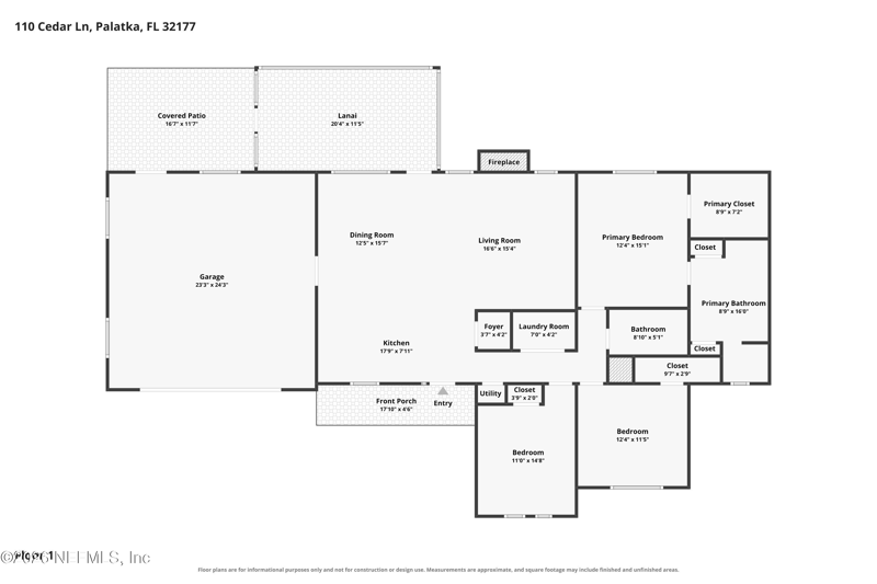 3 bedroom Single Family Residence at 110 Cedar Lane, Thomas Station, Palatka — photo 2