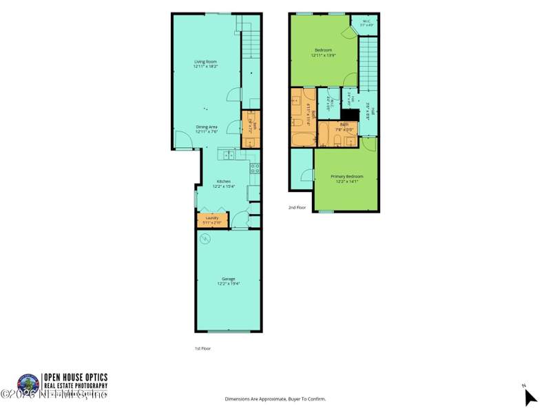 2 bedroom Townhouse at 667 Scrub Jay Drive, Gables At Wingfield, St. Augustine — photo 5