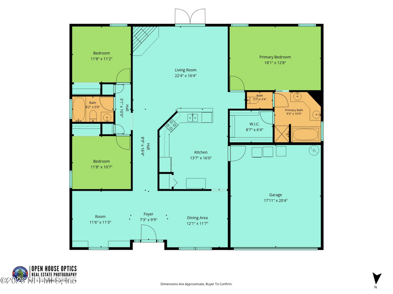 3 bedroom Single Family Residence at 9267 Ford Road, Calico Trails, Bryceville — photo 2