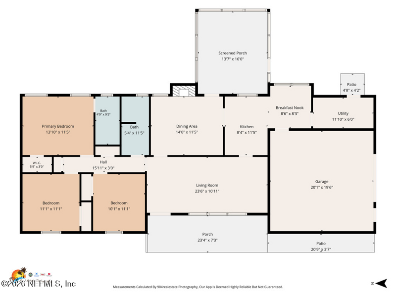 3 bedroom Single Family Residence at 10077 Persimmon Road, Turkey Creek, Macclenny — photo 2
